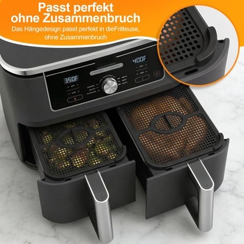 Ochranný kryt proti striekajúcej vode pre teplovzdušnú fritézu Ninja Dual Zone 9,5 l AF400EU/ DZ400EU
