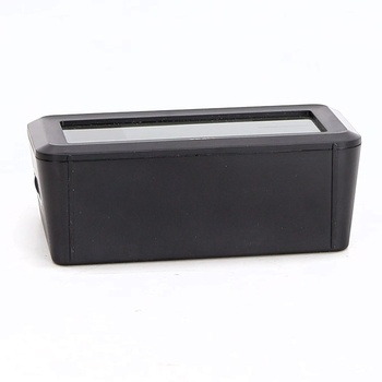 Budík TFA BOXX2 čierny 138 mm