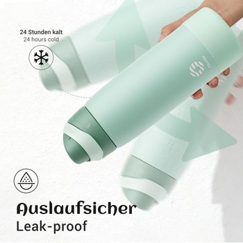 Fjbottle Fľaša na vodu z nerezovej ocele 1 l