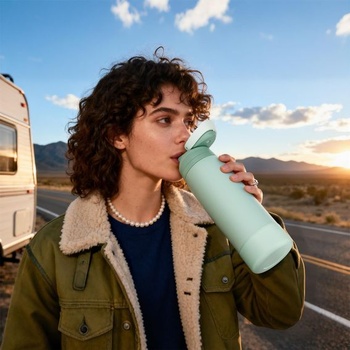 Fjbottle Fľaša na vodu z nerezovej ocele 1 l