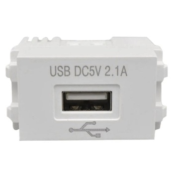 Nabíjací panel pre mobilné telefóny Jevina, USB napájací modul, zásuvka 220V, transformátor 5V,