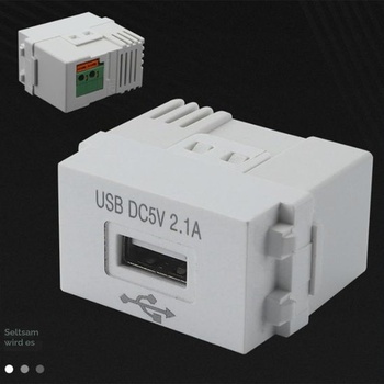 Nabíjací panel pre mobilné telefóny Jevina, USB napájací modul, zásuvka 220V, transformátor 5V,