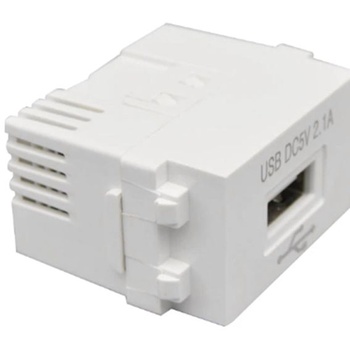 Nabíjací panel pre mobilné telefóny Jevina, USB napájací modul, zásuvka 220V, transformátor 5V,