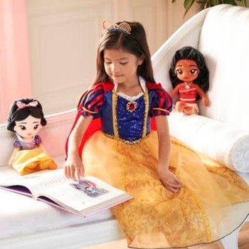 Kostým Disney Store - Snehulienka, veľ. 110