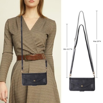 Puzdro z umelej kože crossbody pre Oukitel C65 Pro/Oukitel C65, peňaženka s vonkajším vreckom, módne
