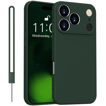 Prémiový silikónový kryt pre iPhone 17 Pro, ochranný kryt fotoaparátu pre iPhone 17 Pro s 1