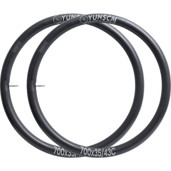 YunSCM 2 ks 35/43-622 28 palcov/700C duša 700x35C 700x38C 700x40C 700x42C 700x43C RFV40 Presta
