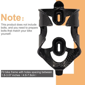 Držiak na fľaše na bicykel Senston, ľahký PC materiál, pre fľaše s priemerom 7-8,5 cm
