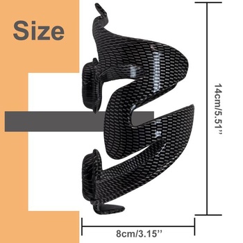 Držiak na fľaše na bicykel Senston, ľahký PC materiál, pre fľaše s priemerom 7-8,5 cm