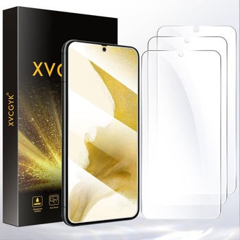 3 kusy ochranného skla z tvrdeného skla pre Samsung Galaxy S22 5G, priehľadné, S22 6,1 palca