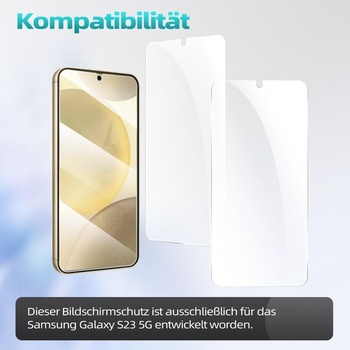3 kusy ochranného skla z tvrdeného skla pre Samsung Galaxy S24 5G, priehľadné, 6,2 palca