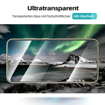 3 kusy ochranného skla z tvrdeného skla pre Samsung Galaxy S24 5G, priehľadné, 6,2 palca