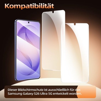 2 kusy ochranného skla z tvrdeného skla pre Samsung Galaxy S26 Ultra (6,9 palca)
