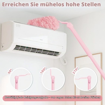 37dielna sada náhradných náplní do prachovky Swiffer, jednorazové magnetické prachovky s 360° uhlom,
