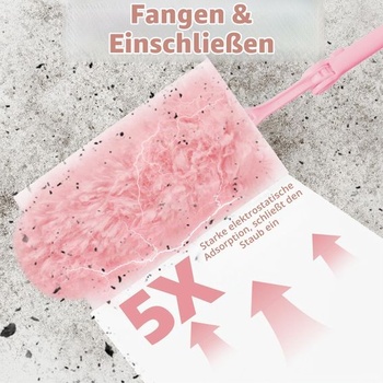 37dielna sada náhradných náplní do prachovky Swiffer, jednorazové magnetické prachovky s 360° uhlom,
