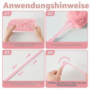 37dílná sada náhradních náplní do prachovky Swiffer, jednorázové magnetické prachovky s 360° úhlem,