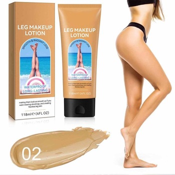 Vodeodolný make-up na nohy a telo, dlhotrvajúca podkladová báza na zdokonalenie pleti, neprenosný