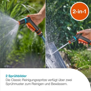 Sada čistiacich postrekovačov Gardena Classic Water Stop: Postrekovač pre záhradnú hadicu, na čistenie