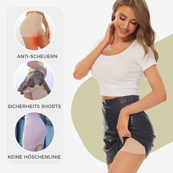 Dámske bavlnené boxerky SIHOHAN, cyklistické kraťasy k šatám, veľkosť S, čierna+biela+béžová