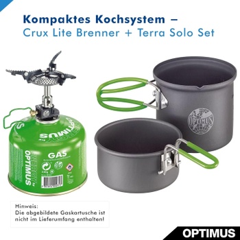 Plynový vařič Optimus s hrncem