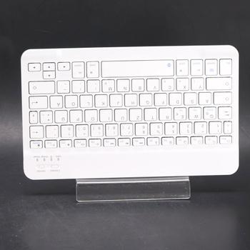 Puzdro s klávesnicou pre iPad 9/8/7 generácie (2021/2020/2019) 10,2 palca, mäkká TPU zadná strana s