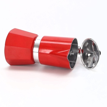 Moka kanvica Bialetti 4963 Rainbow červená