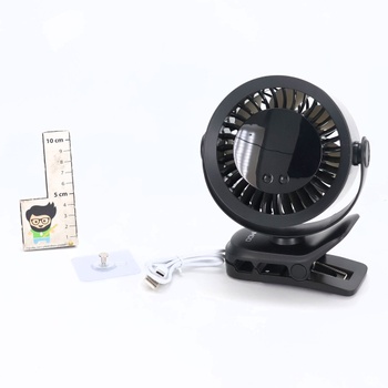 KIMMOO Ventilátor Kimmoo Clip Dobíjacie, Mini
