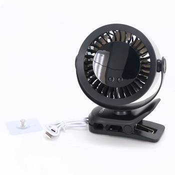 KIMMOO Ventilátor Kimmoo Clip Dobíjacie, Mini