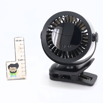 KIMMOO Ventilátor Kimmoo Clip Dobíjacie, Mini