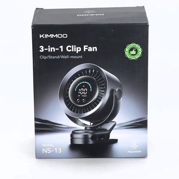 KIMMOO Ventilátor Kimmoo Clip Dobíjacie, Mini