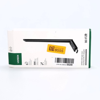 UGREEN WLAN Stick AX900 Primárny WLAN adaptér pre PC s anténou, dvojpásmový 2,4G/5GHz, internetový