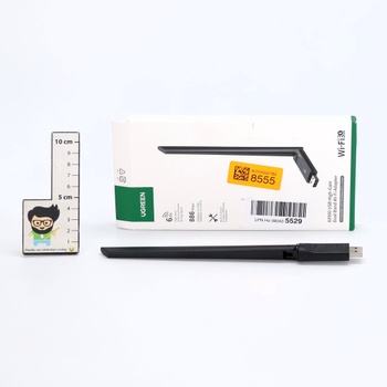 UGREEN WLAN Stick AX900 Primárny WLAN adaptér pre PC s anténou, dvojpásmový 2,4G/5GHz, internetový