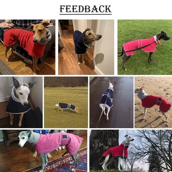 Zimní psí kabát Morezi s reflexním lemováním, měkký polyesterový fleece, nastavitelný popruh, pro