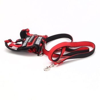 Postroj pre psov Huntboo HD013-Red-S - Vel. S