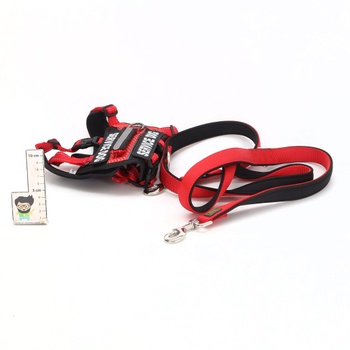Postroj pre psov Huntboo HD013-Red-S - Vel. S
