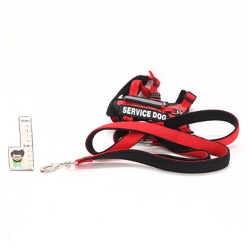 Postroj pre psov Huntboo HD013-Red-S - Vel. S
