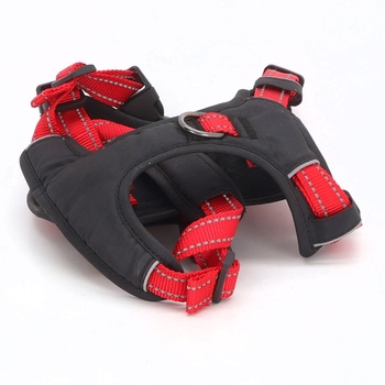 Postroj pre psov Huntboo HD013-Red-S - Vel. S