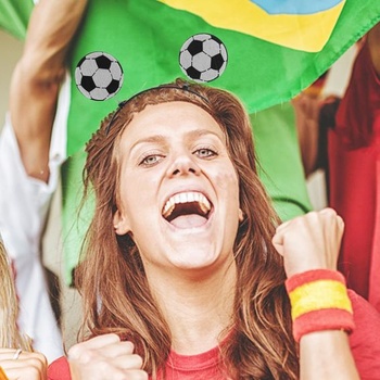 Sada 3 sportovních čelenek pro ženy, lehké čelenky pro dospělé, na festivaly, večírky a sportovní