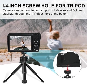 Brašna Easy Hood pro fotoaparát Canon G7 X Mark III, silikonové ochranné pouzdro, černá 2