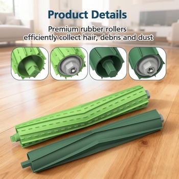 Súprava 4 valcových kief pre iRobot Roomba radu E/I/J e5 e6 e7 i1 i1+ i2 i3 i3+ i4 i4+ i6 i6+i7 i7+