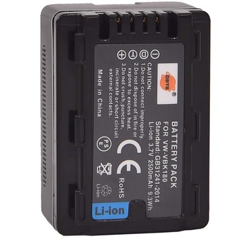 Náhradné batérie DSTE VW-VBK180 pre SDR-H100 SDR-H85 SDR-S50 SDR-T50