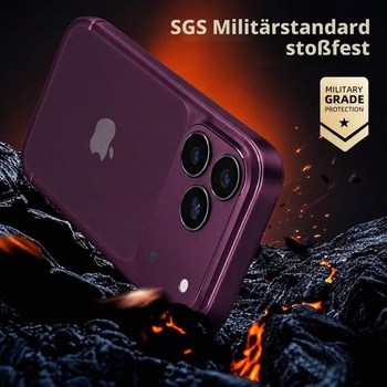 Ochranný kryt fotoaparátu pre iPhone 18 Pro Max, vínový