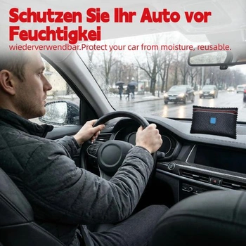 50g opakovaně použitelný sáček do odvlhčovače vzduchu do auta, odvlhčovač vzduchu do auta,