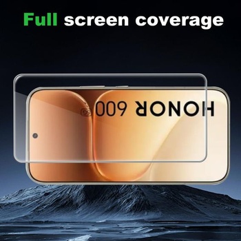 Sada 3 ks tvrdených ochranných skiel pre Honor 600/600 Pro 5G, HD ochranná fólia na displej, plné