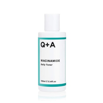 Q+A Denná pleťová voda s niacínamidom 100 ml, Čistiaca pleťová voda