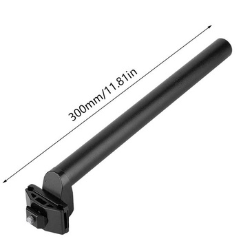 Hliníková sedlovka 25,4x300mm s mikroobjímkou ​​pre horské a cestné bicykle