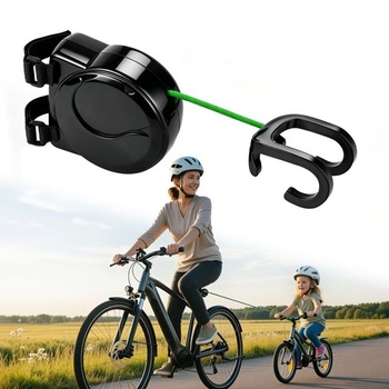 Ťažné lano pre detský bicykel, 2,6 m, nosnosť 225 kg / 500…