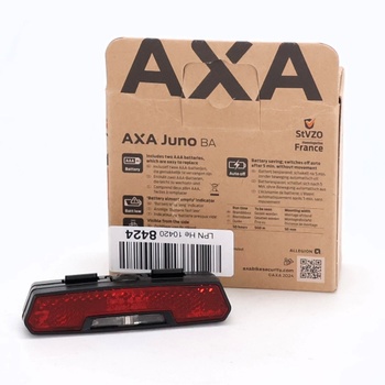 AXA Juno Battery Auto Off 50 mm – Zadné svetlo na batérie – 2 batérie AAA súčasťou balenia –
