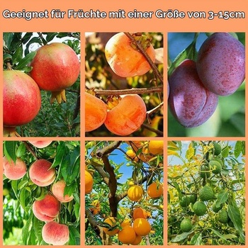Zberač ovocia, zberač jabĺk s teleskopickou rukoväťou do 4,2 m, zberač čerešní, zberač ovocia s