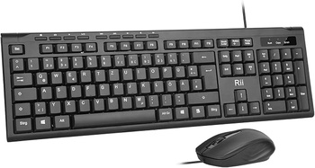 Set klávesnice a myši Rii DE